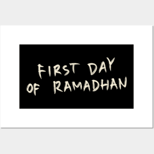 First Day Of Ramadhan Posters and Art